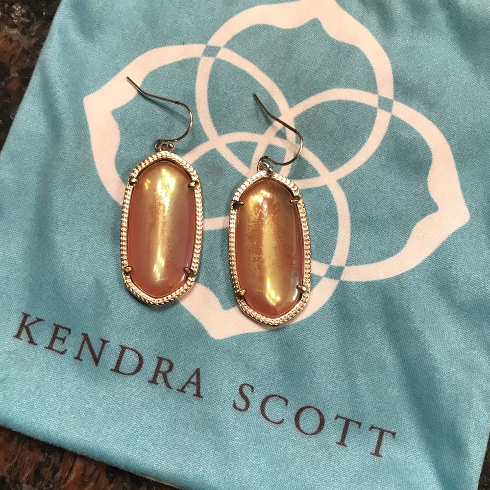 Kendra Scott Elle - iridescent tangerine